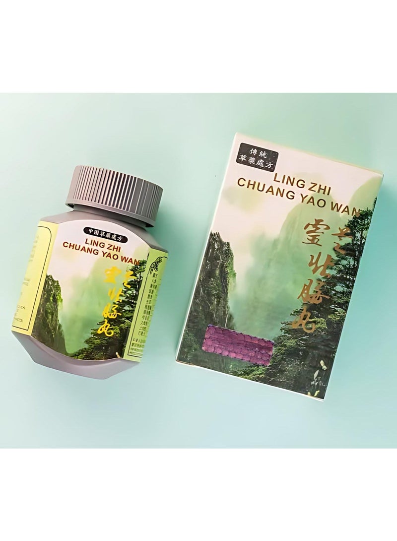 Ling Zhi Chuang Yao Wan Traditional Herbal Tablets | Ling Zhi Mushroom Formula | Daily Herbal Wellness Supplement - Image 3